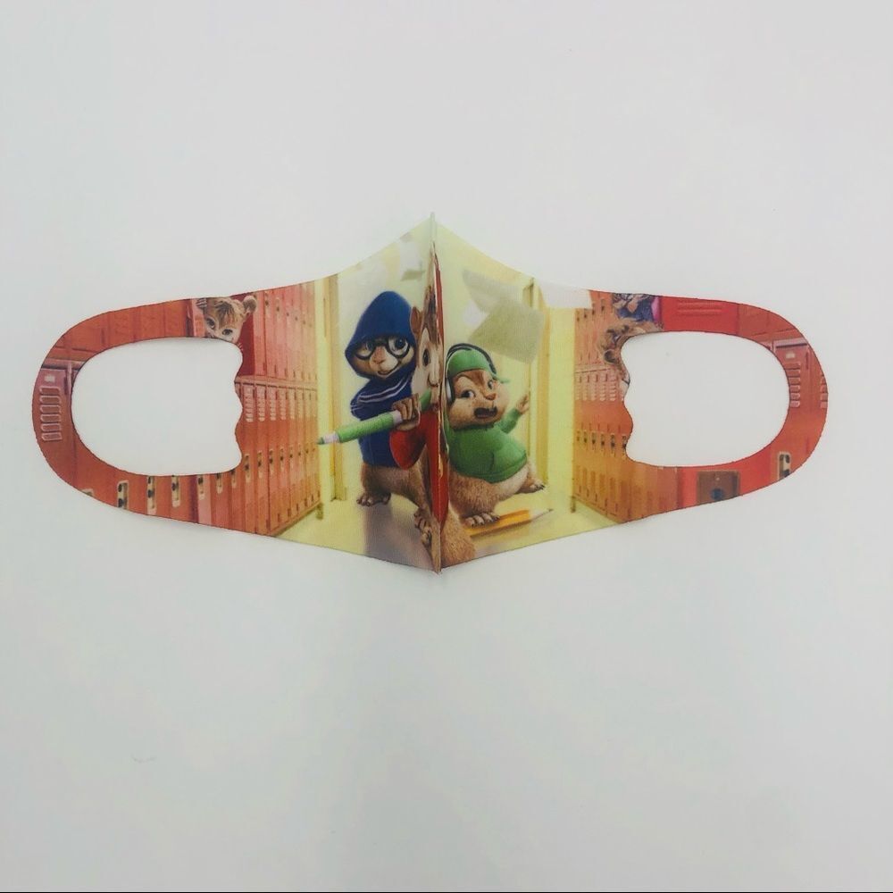 Brand New Kids Tom & Jerry  Reusable Face Mask Material Ice‎ Silk